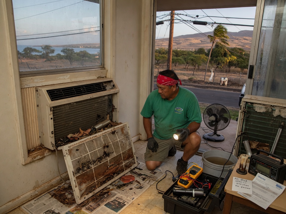 Common AC Repair Needs After Waianae Power Outages