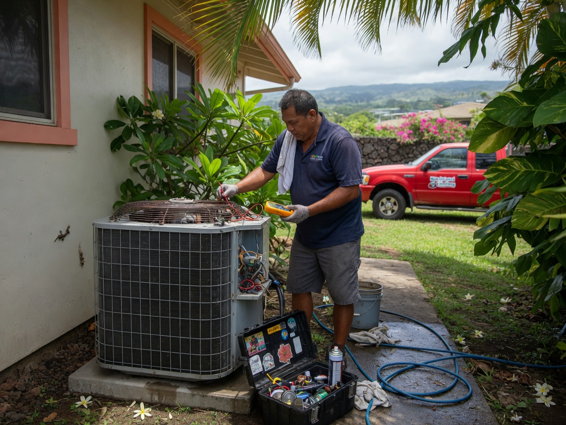 AC Maintenance in Hawaii, Waianae